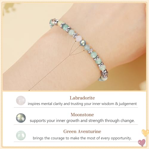 JoycuFF 𝗚𝗶𝗳𝘁𝘀 𝗳𝗼𝗿 𝗪𝗼𝗺𝗲𝗻 𝗔𝗺𝗮𝘇𝗼𝗻𝗶𝘁𝗲 𝗕𝗿𝗮𝗰𝗲𝗹𝗲𝘁𝘀, New Beginnings Good Luck Gifts for Coworkers Friend Women2