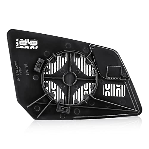 image for ILONPA Left Driver Side Mirror Glass Replacement Compatible with 2007-