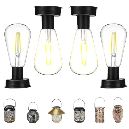 Lampe Solaire de Rechange pour une Décoration DIY Chaleureuse dans Votre Jardin