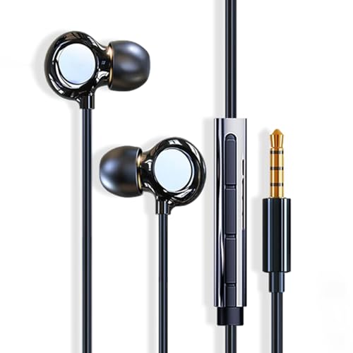 Durability Wire Earphones Offering Type C /3.5mm Connector Sweat Resistance in Ear Headphone Ideal for Active Lifestyles USB C H