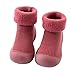 Stricken Baby Schuhe 6-12monate Mädchen Kleinkind Schuhe Jungen Lauflernschuhe Baby Bodensocken Weicher Boden Sockenschuhe Rutschfest Kinder Schuhe Krabbelschuhe
