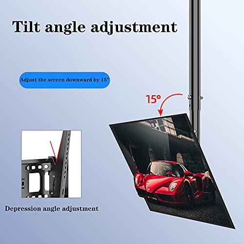 Support TV orientable plafond et mural universel pour grand écran VESA - 8