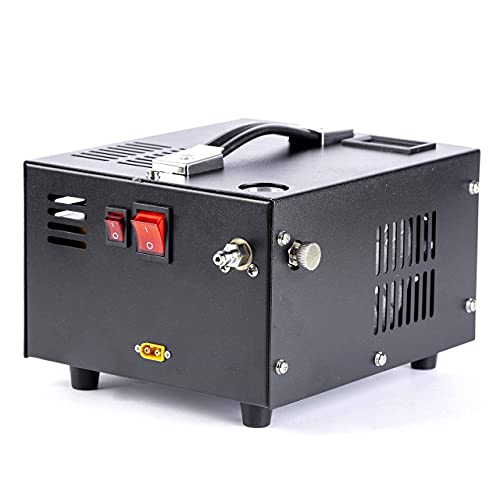 12v portable PCP air compressor 4500psi/310bar with 110v power supply pcp airgun compressor for less than 0.6L tank