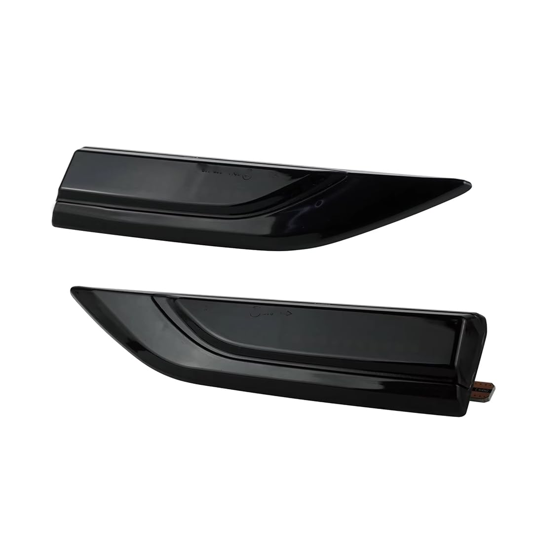 Rufutle Side Marker Lights for VW Transporter T6 2015-2019, Black Lens Dynamic Side Indicator Repeater Light
