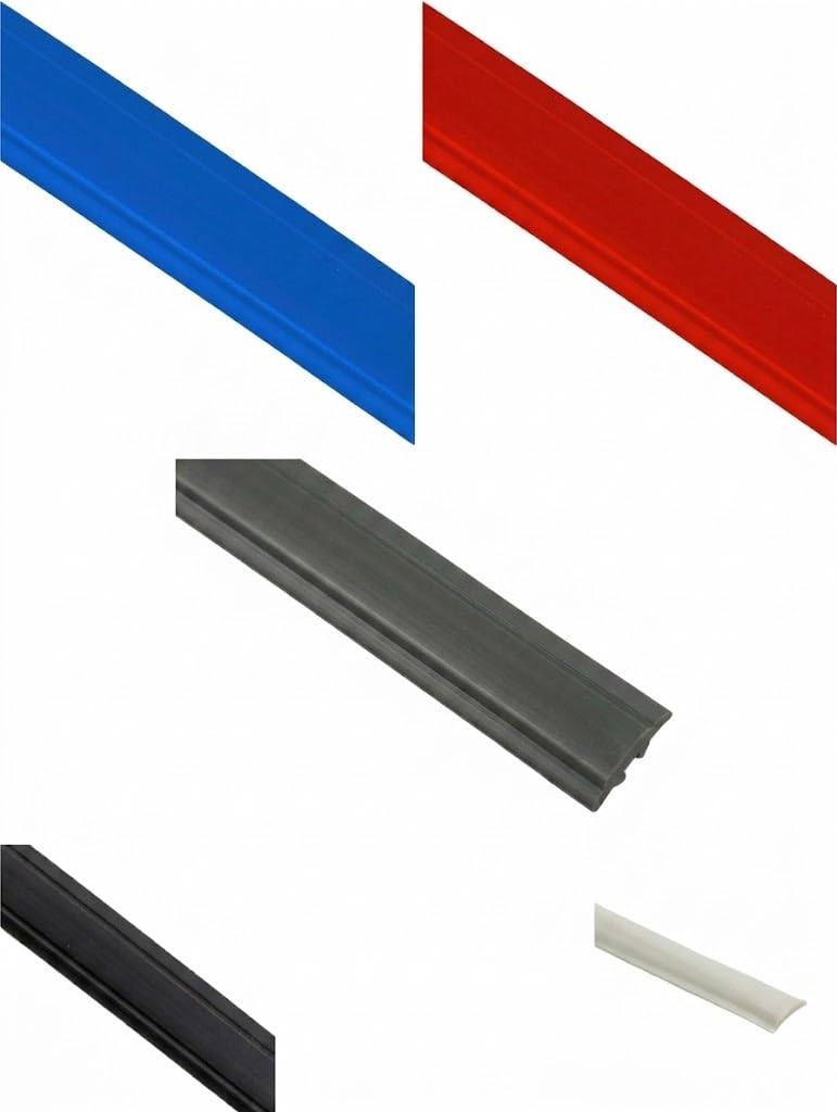 CR-MOESANCO® Nastro copri viti per camper, 12 mm, gomma grigia, protezione contro la corrosione 10 metri
