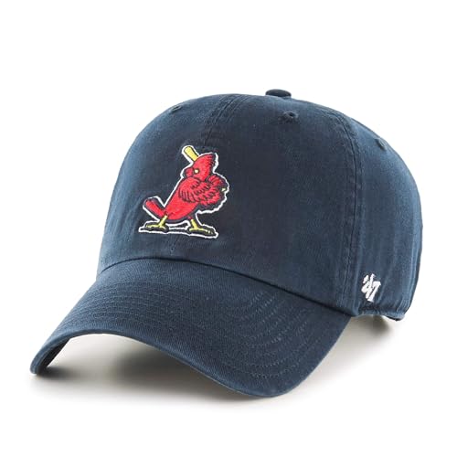 Casquette réglable St. Louis Cardinals '47 Cooperstown, chapeau de baseball bleu marine