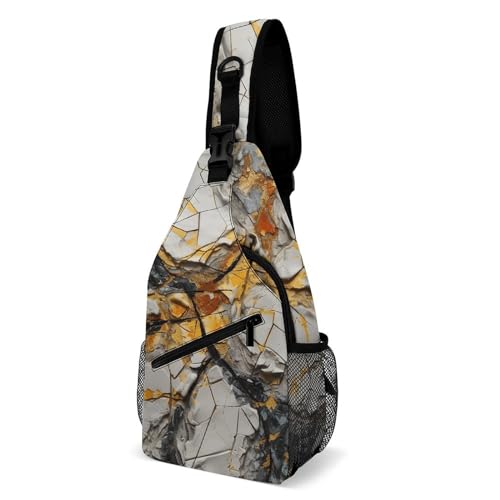 Sac à dos à bandoulière de voyage compact avec imprimé étoiles