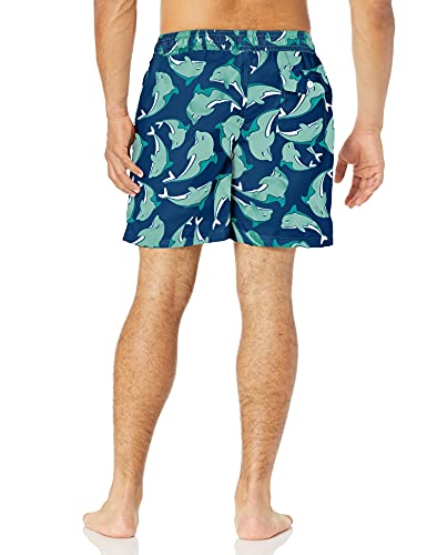 Image of Kanu Surf Men's Big Viper Extended Size Stripe Swim Trunk