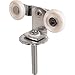 Prime-Line Products N 6529 Prime Line Flat Edge Door Roller Assembly, 1 in Dia X 1/4 in W, Nylon, 1&quot, Mill