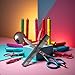 Black Plastic Head Narrow Fine Teeth Hair Comb Beauty Tool, Lightweight and Portable Design,Hair Combs Styling Tools and Appliances