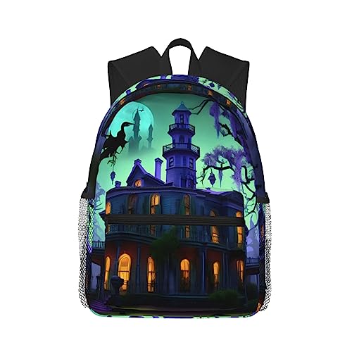 Sac à dos ordinateur 15,7 pouces EdWal noir sac de voyage universitaire homme imprimé original