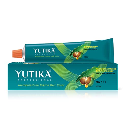 Image of Yutika Professional Creme Hair Color 100gm Dark Ash Brown 3.1