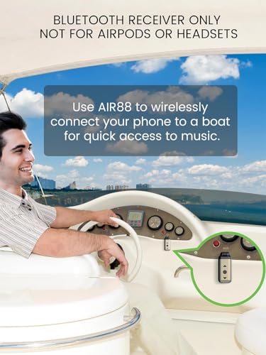 HVMLAK Récepteur Bluetooth 5.3 Jack, Adaptateur Bluetooth Voiture avec Jack 3.5 Rotatif pour Home Stéréo, Contrôle du Volume et des Pistes, Appels Mains Libres, Boîtier en Métal – vue 5