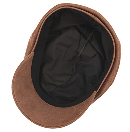 Velvet Newsboy Hat Vintage Visor Beret Cap Octagonal Gatsby Ivy Baker Boy Hats Adele Lydia Cap Coffee #TOP4