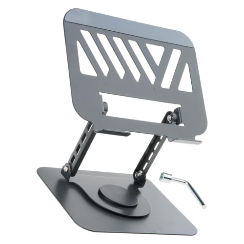 Support ordinateur portable pliable en métal réglable et ergonomique