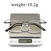 MIRYEA Progressive Multifocus Computer Reading Glasses Blue Light Blocking Readers 1.5