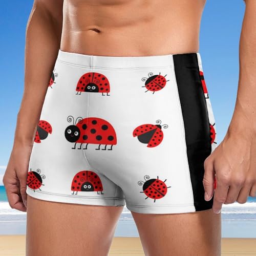 Maillot de bain slip rouge pour homme confortable
