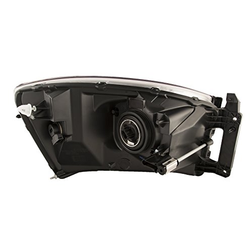 Perde Black Housing Halogen Headlights W/O Quad Option Compatible With Dodge Ram 1500 2500 3500 Includes Left Driver And Right Passenger Side Headlamps #TOP1
