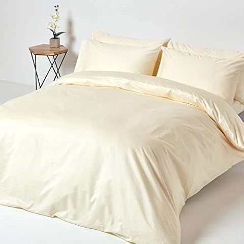 HOMESCAPES 1000 Thread Count Egyptian Cotton Duvet Set Cover