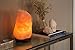 Lake Industries Rakaposhi Natural Himalayan Salt Rock Lamp w/ 6' UL Listed Dimmer Switch - 9+ lbs