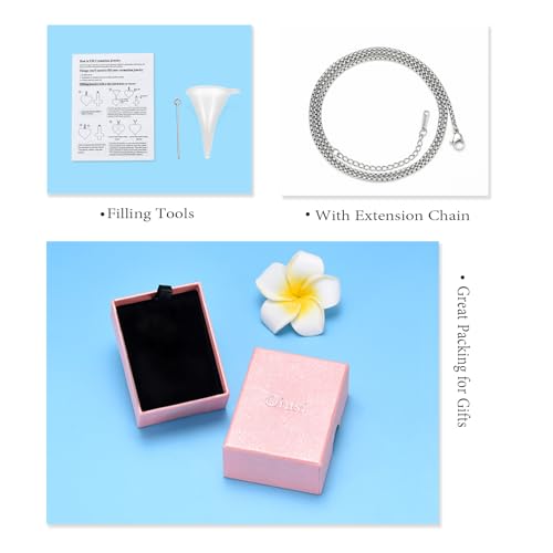 Joias de cremação para animais de estimação para cinzas para cães/gatos e patas de aço inoxidável me