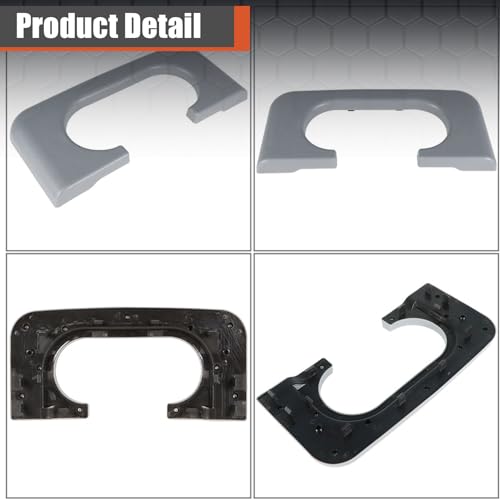 Reposavasos central gris para consola F250 F350 F450 1999-2010 miniatura 7