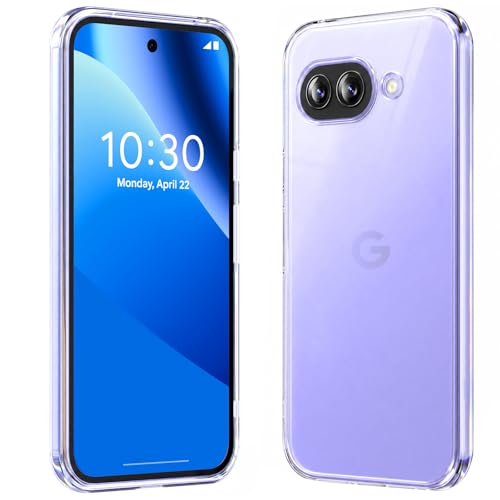 caslord Trasparente Cover ultra-sottile per Google Pixel 10A