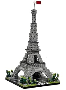 Torre Eiffel Micro Blocchi 3350 Pezzi: Set Da Costruzione 3D, Modello Architettonico Famoso, Regalo Creativo Per Adulti E Ragazzi