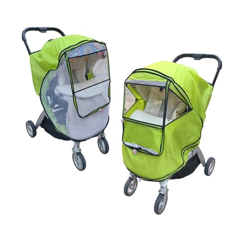 Baby Pushchair Covers with Net Windproof Protections Covers Weather Shield Baby Strollers Pram Rain Covers