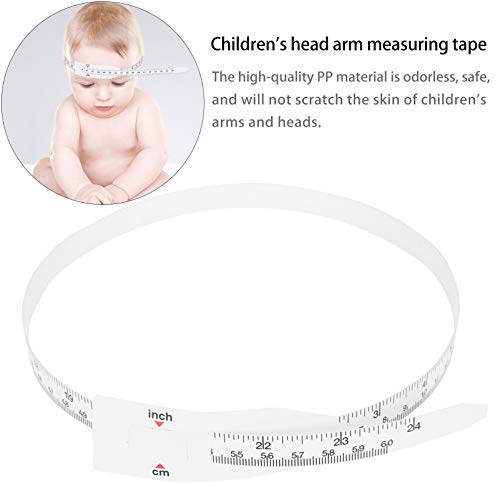 Cinta métrica para cabeza 3 piezas para bebés y niños miniatura 6