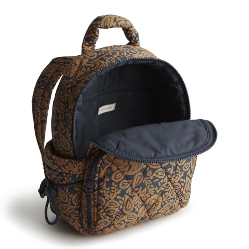 Vera Bradley Women's Featherweight Small Banbury Backpack, Lotus Montage Roasted Pecan, One Size4