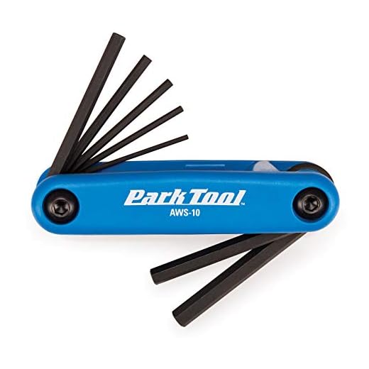 Park Tool AWS-10 Fold-Up Hex Wrench Set