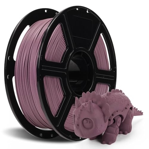 Image of FLASHFORGE Carbon Fiber PETG Filament 1.75mm, Carbon Fiber PETG 3D Printer Filament, 1KG Spool Dimensional Accuracy + /- 0.02mm, Lightweight & Heat-Resistant & Moisture Free (Dusty Pink)