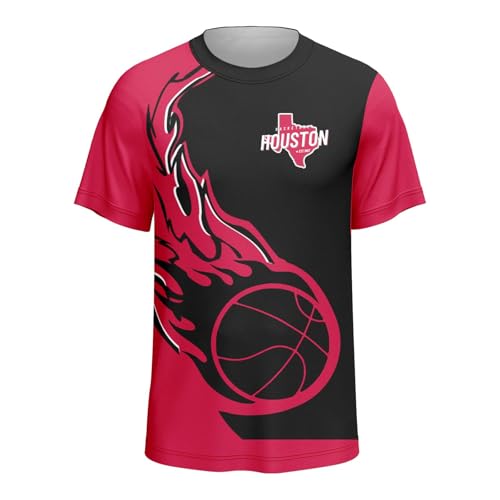Fanistom Camiseta de basquete impressa em 3D para esportes atléticos para esportes esportes basquete