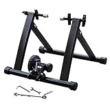 ZENY Magnet Bike Trainer Stand Steel Bicycle Indoor Exercise Stationary Bike Trainer Machine Stand