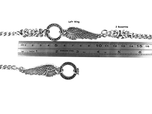 Boot Bracelet Chain Byzantine Affirmation Ring Or Endless Knot Faith Hope Peace Women's Accessories Custom Cross Jewelry #TOP6