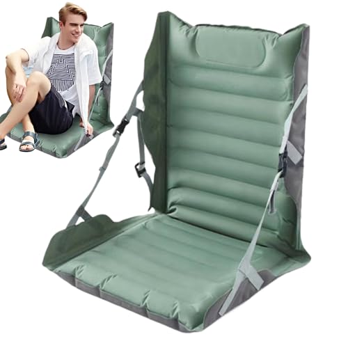 Siège gonflable ergonomique et isolant | Coussin de sol compact pour le sport
