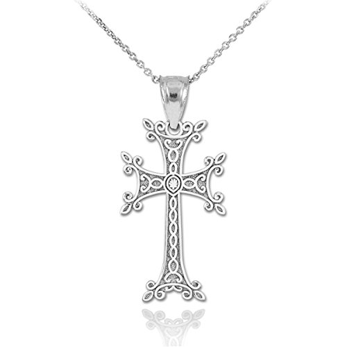 Pendentif 925 en Argent 925/1000 - Pendentif Croix arménienne Cover