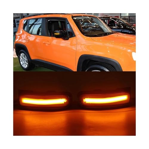 Intermitentes dinámicos Jeep Renegade 2015-2022 luces flecha espejo 6
