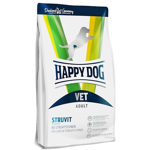 Happy Dog VET Diet Struvite 1kg bag Veterinary Urinary Support Dry Food for Struvite Stone Dissolution & Prevention