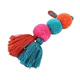 TraveT Tassel Long Bag Pendant Key Ring Pendant Purse Handbag Decor Accessories,E114