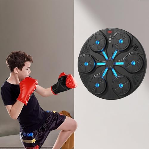 Machine de boxe musicale connectée pour entraînement mural à la maison - 4