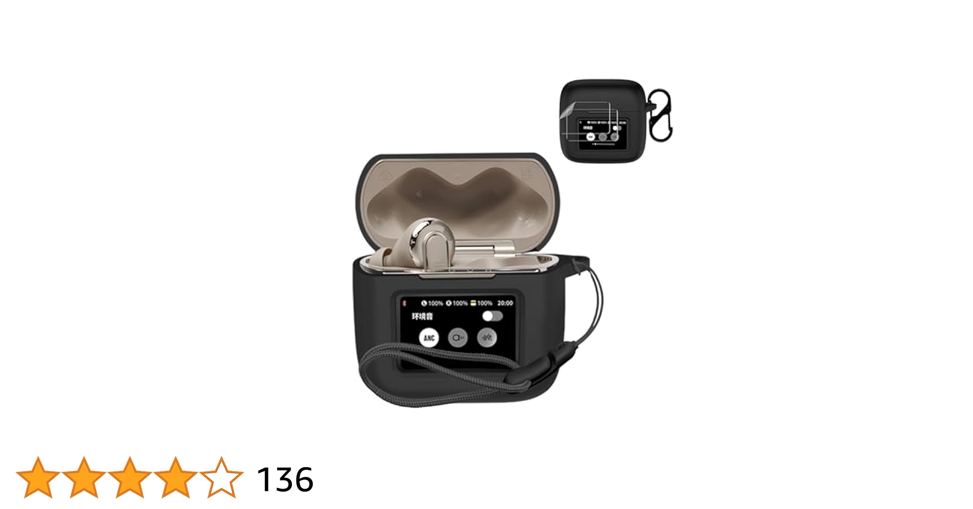 Amazon | For JBL TOUR PRO 3 用 ケース カバー + 2枚フィルム