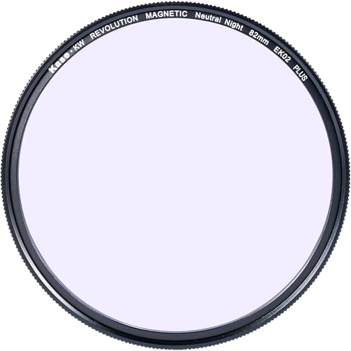 Filtre magnétique antichoc Kase en verre optique à faible réflexion contre pollution lumineuse