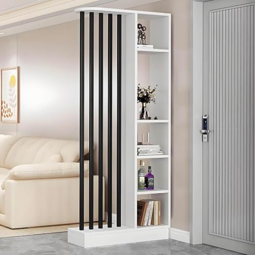 Raumteiler-Bücherregal, moderner Aufbewahrungsschrank mit...