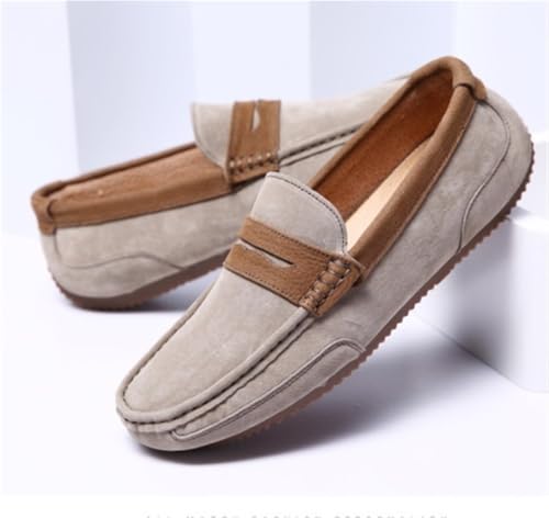 Loafers for Men Round Toe Lightweight Resistant Flexible Party Fashion Slip On2