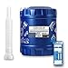 Produktbild MANNOL 10L ÖL Hydro ISO 46 HLP 46 Schmierstoff Hydrauliköl DIN51524 + Schlauch