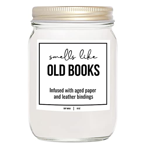 You Nique Book Lovers Candle &ndash; 8 oz Soy Scented Candle