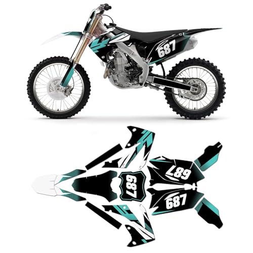AHBJWYHN(���E�V��) DIRT BIKE �_�[�g�o�C�N�J�X�^���f�J�[�� �t���L�b�g �r�j�[�� �g�Ή� CRF250R 2010 2011 2012 2013 ahwyy