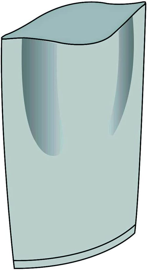 Seward Laboratory 030020057 Stomacher 80 Biomaster Standard Bag, 1 mm Height, 155 mm Wide, 105 mm Length, 80 mL, LDPE (Pack of 2000)